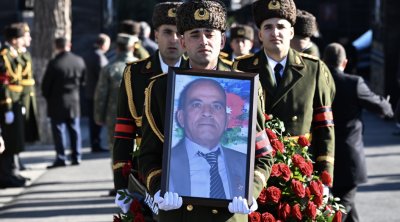 Şahin Tağıyevin nəşi son mənzilə yola salındı &ndash; VİDEO