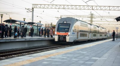 Abşeron dairəvi dəmir yolu üzrə qatarların hərəkət cədvəli YENİLƏNİR - FOTO