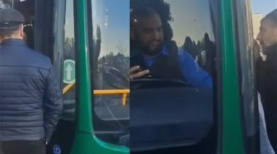 &ldquo;BakuBus&rdquo; sürücüsü sərnişinlə mübahisə edib avtobusu idarə etməkdən imtina etdi &ndash; VİDEO