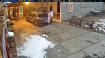 Şamaxıdakı zəlzələ belə görüntüləndi - ANBAAN VİDEO