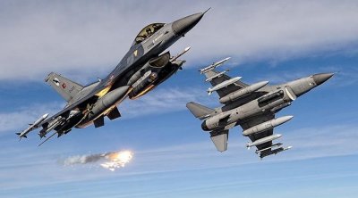 Suriyanın şimalında gedən döyüşlərdə Türkiyə qırıcıları iştirak edib