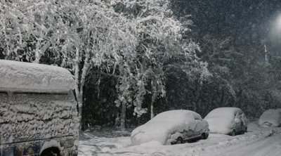 Güclü qar Cəlilabad&ndash;Yardımlı yolunda hərəkəti çətinləşdirdi &ndash; VİDEO