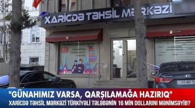 Xaricdə təhsil mərkəzi tələbənin başına oyun açıb? - VİDEO