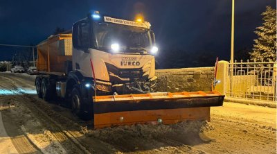Bakıda yollar qardan belə təmizlənir &ndash; FOTO