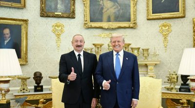 Trampdan İlham Əliyevə MƏKTUB - "Sizinlə əməkdaşlıq etməyi səbirsizliklə gözləyirəm" - FOTO