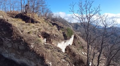 İsmayıllıda dəfinə tapmaq üçün qalanı uçurdular – FOTO