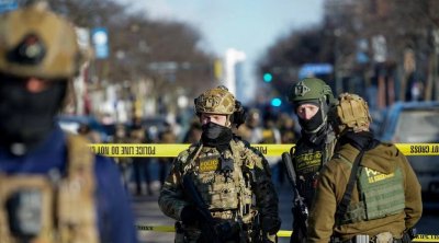 Minneapolisdə SİLAHLI İNSİDENT: Sərhəd xidmətinin əməkdaşlarına atəş açıldı - VİDEO