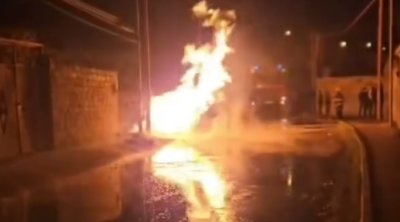 Mehdiabadda qaz xəttində qəza: Qəsəbə mavi yanacaqsız qaldı - VİDEO