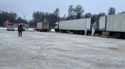 Rusiya ilə Ukrayna arasında NÖVBƏTİ meyit mübadiləsi - FOTO