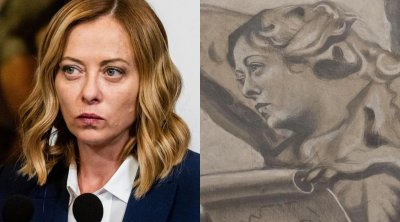 Roma bazilikasında mələklə Meloni arasında heyrətamiz oxşarlıq - FOTO