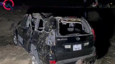 Kürdəmirdə “Prado” aşdı - 4 nəfər xəsarət aldı - FOTO