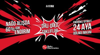 Təkliflərin dəli-dolusu Baku Electronics-də başlayır! &ndash; VİDEO