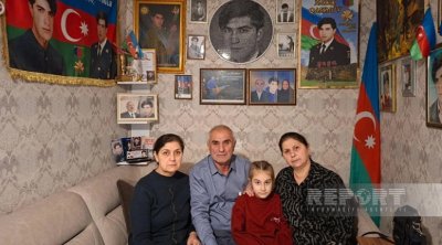 Natiq Qasımovun ailəsi Leyla Əliyeva və Alena Əliyevaya təşəkkür etdi