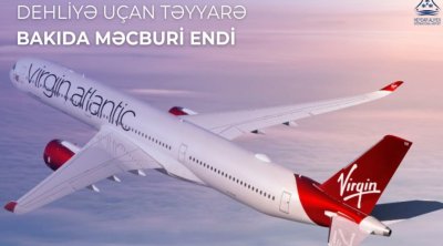 Dehliyə uçan təyyarə Bakıda məcburi eniş etdi