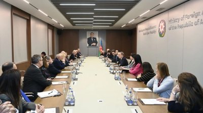 Azərbaycan və ABŞ-də fəaliyyət göstərən yəhudi təşkilatlarının əməkdaşlığı müzakirə olundu - FOTO