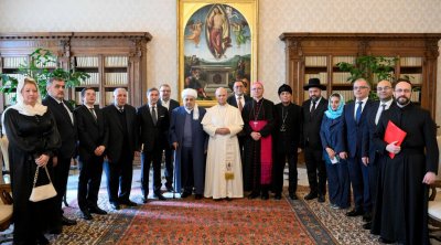 Allahşükür Paşazadə Roma Papası ilə görüşdü &ndash; FOTO