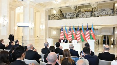 Prezident: &ldquo;Bu gün Azərbaycan ilə ABŞ arasındakı münasibətlər tamamilə yeni mərhələyə qədəm qoyur&rdquo;