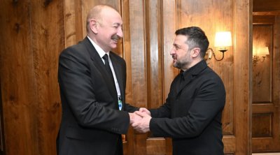 Zelenski dövlətimizin başçısına TƏŞƏKKÜR ETDİ