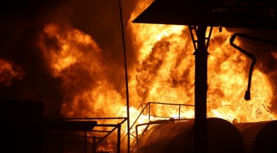 Rusiyada daha bir neft anbarına zərbə ENDİRİLDİ