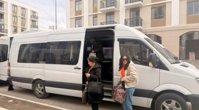 Ağdam şəhərində 120 ailəyə mənzillərinin açarları təqdim olundu &ndash; FOTO