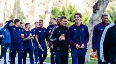 &ldquo;Nyukasl&rdquo; Bakı GƏZİNTİSİNDƏ - FOTO