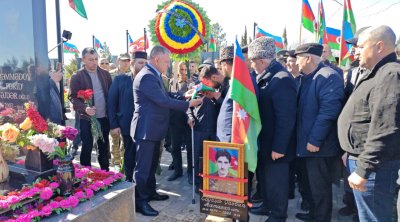Birinci Qarabağ müharibəsinin itkin şəhidi Qurban Göyüşov dəfn olundu &ndash; FOTO