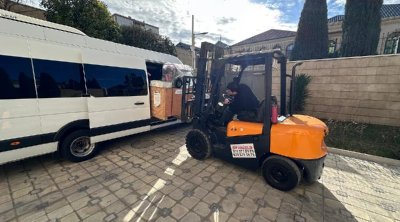 Azərbaycan Ukraynaya növbəti humanitar yardım göndərdi - FOTO
