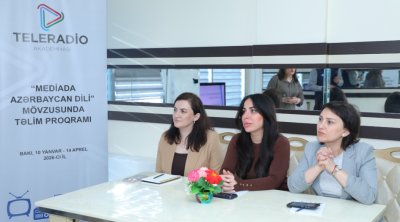 “Nitqin gözəlliyi, orfoqrafiya qaydaları və ifadə-üslub xətaları” mövzusunda təlim KEÇİRİLDİ - FOTO