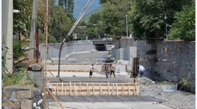 Şəki İcra Hakimiyyəti Qurcana çayının sahil divarlarının təmiri üçün 1 milyon manat ayırdı