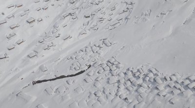 Qarın hündürlüyü 3 metri keçdi, evlər &ldquo;yoxa çıxdı&rdquo; - Fotolar