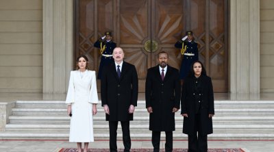 Prezidentin Efiopiyanın Baş naziri ilə görüşündən YADDAQALAN ANLAR &ndash; VİDEO