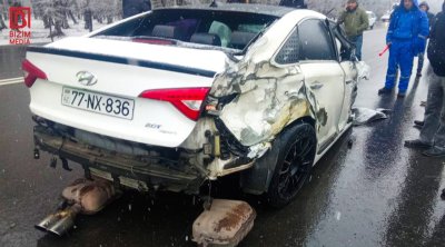 İsmayıllıda ZƏNCİRVARİ qəza &ndash; Ölən və yaralananlar var - FOTO