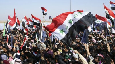 Xameneinin öldürülməsindən sonra Bağdadda etirazlar başladı: &ldquo;ABŞ səfirliyinə doğru...&rdquo; - FOTO