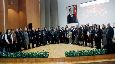 Aprel döyüşlərində şəhid olan mayorun anım günü keçirildi - FOTO