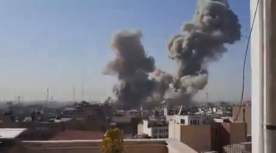 Xameneinin iqamətgahının vurulma anı &ndash; YENİ VİDEO