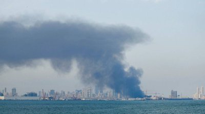 ABŞ-ın Küveytdəki hərbi bazası tamamilə məhv edilib - VİDEO