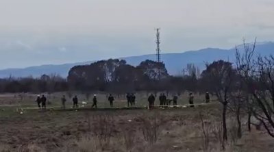 Naxçıvanda məktəb yaxınlığına düşən PUA-nın VİDEOSU