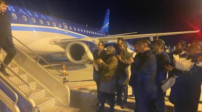 Türklər İğdıra enən AZAL təyyarəsini güllərlə qarşıladılar &ndash; VİDEO