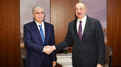 İlham Əliyev: &ldquo;Ölkəmizə göstərdiyi dəstəyə görə Prezident Tokayevə minnətdarlığımı bildirirəm&rdquo; &ndash; FOTO