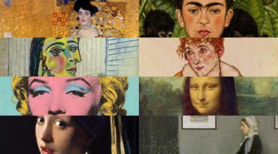 Dünya təsviri sənətində məşhur qadın obrazları - FOTO