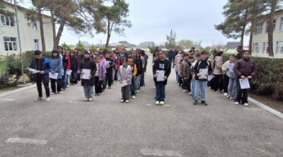 Kərkicahan qəsəbə məktəbində fənn müsabiqəsi KEÇİRİLDİ - FOTO