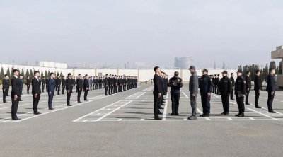 Nazir Bakıda sıra baxışı keçirdi - FOTO/VİDEO
