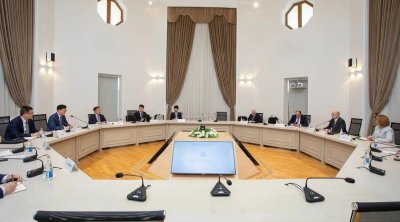 Çin şirkəti ilə bərpa olunan enerji layihələri MÜZAKİRƏ EDİLDİ - FOTO