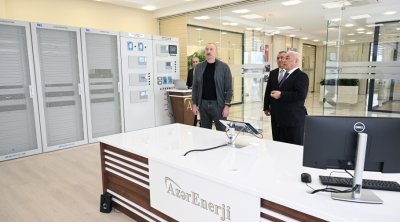 Prezident &ldquo;Abşeron&rdquo; Batareya Enerji Saxlanc Mərkəzinin açılışında &ndash; FOTO