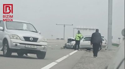 Biləsuvarda ağır qəza &ndash; Yaralılar var &ndash; VİDEO