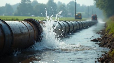 Kürdəmirdə magistral su boru xətti PARTLADI: Sakinlər susuz qaldı