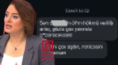 Səidə Bəkirqızı ölümlə təhdid olundu - FOTOLAR/ÖZƏL