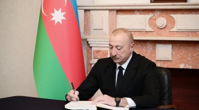 Prezidentin Gürcüstan səfirliyinə gedib başsağlığı verməsi qonşu ölkənin KİV-lərinin diqqət mərkəzində - FOTO