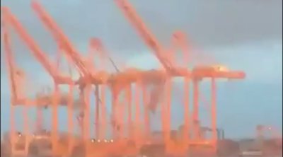 İrandan Salala limanına dron hücumu &ndash; VİDEO