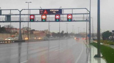 Bu yolda sürət həddi bərpa edildi